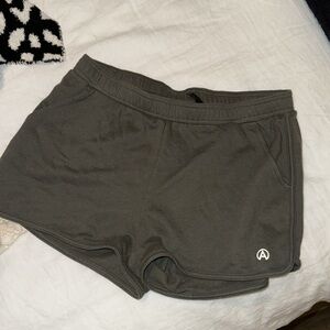 lounge short army green size small
